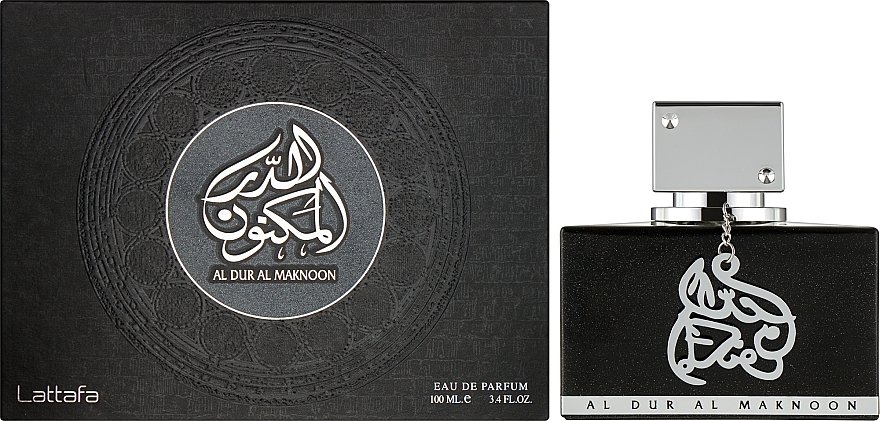 Lattafa Perfumes AL Dur Al Maknoon Silver - Woda perfumowana — Zdjęcie N2