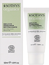 Organiczna emulsja regenerująca i nawilżająca - Sothys Organics Emulsion Hydratante Revitalisante — Zdjęcie N2