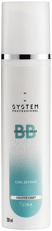 Krem do włosów - System Professional Curl Definition Cream BB64 — Zdjęcie N1