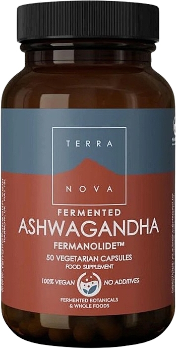 Suplement diety Fermentowana Ashwagandha - Terranova Fermented Ashwagandha — Zdjęcie N1