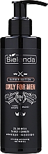 Kup Odświeżająco-oczyszczający żel do mycia twarzy i zarostu - Bielenda Only For Men Barber Edition Refreshing And Cleansing Face Wash Gel