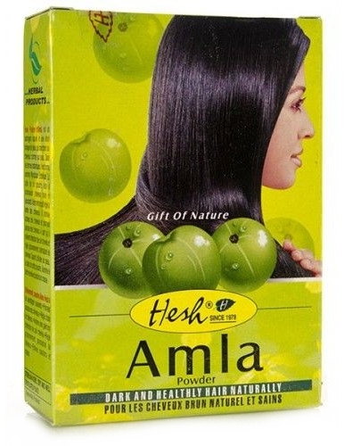 Puder do włosów Amla - Hesh Amla Powder — Zdjęcie N1