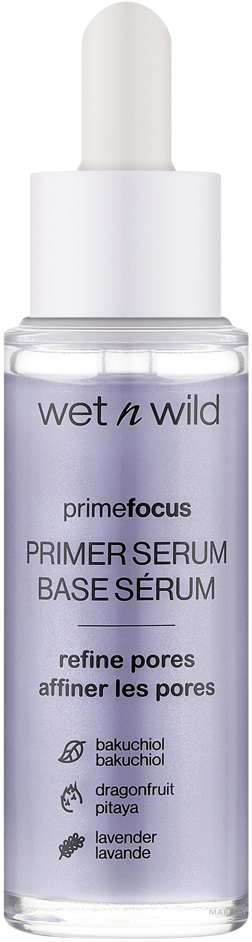 Serum do twarzy na bazie wody - Wet N Wild Prime Focus Primer Serum Refine Pores — Zdjęcie 30 ml