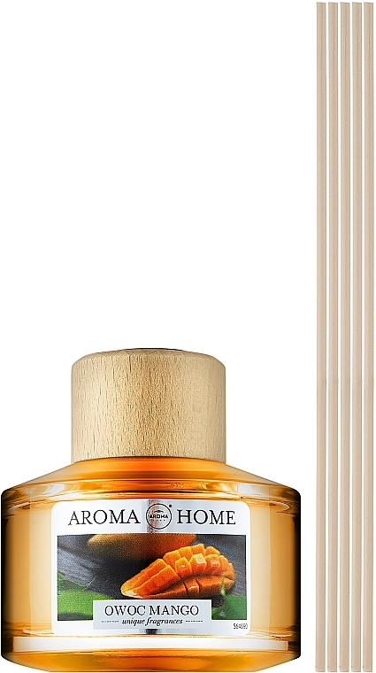 Aroma Home Unique Fragrance Mango - Dyfuzor zapachowy z patyczkami — Zdjęcie N2