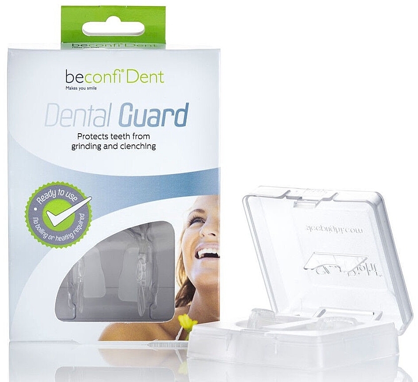 Ochraniacz zębów przeciw bruksizmowi, przezroczysty - Beconfident Dental Guard — Zdjęcie N1