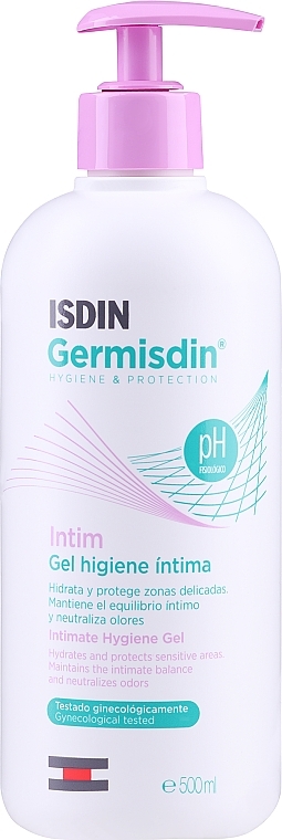 Krem-żel do codziennej higieny intymnej - Isdin Germisdin Intimate Hygiene Gel — Zdjęcie N3