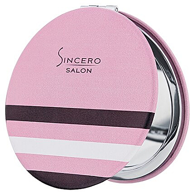 Lusterko kompaktowe - Sincero Salon Compact Mirror Pink 