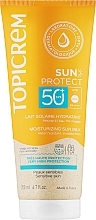 Nawilżający balsam do ciała z filtrem SPF50+ - Topicrem Sun Protect Moisturuzung Sun Milk — Zdjęcie N2