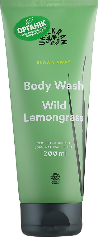 Organiczny żel pod prysznic Dzika trawa cytrynowa - Urtekram Wild lemongrass Body Wash — Zdjęcie N1