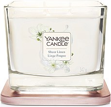 Kup Świeca zapachowa w szkle - Yankee Candle Elevation Sheer Linen