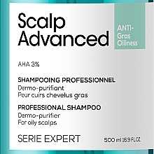 Szampon do włosów przetłuszczających się - L'Oreal Professionnel Scalp Advanced Anti-Oiliness Shampoo — Zdjęcie N2