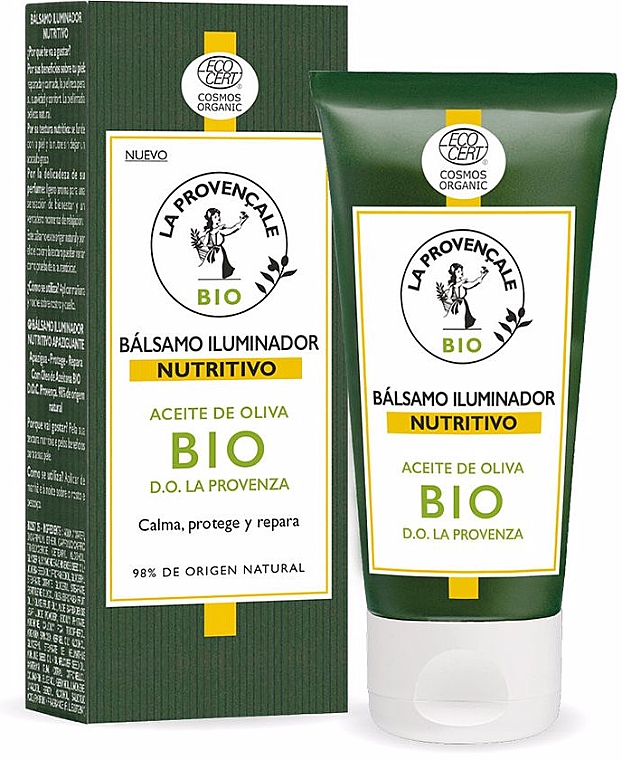Balsam do ciała - La Provencale Bio Organic Olive Oil Nourishing Brightening Balm — Zdjęcie N1