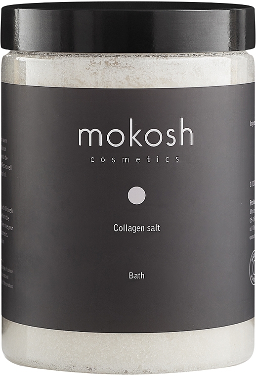 Sól kolagenowa do kąpieli i peelingu - Mokosh Cosmetics Collagen Bath & Scrub Salt — Zdjęcie N1