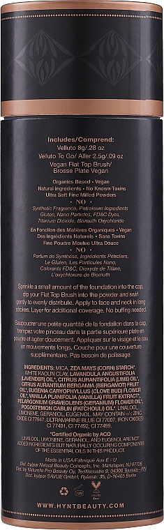 Sypki puder mineralny do twarzy - Hynt Beauty Velluto Pure Powder Foundation — Zdjęcie N3