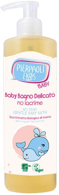 Delikatny płyn do kąpieli bez łez dla dzieci - Ekos Baby No Tears Gentle Baby Bath — Zdjęcie N2