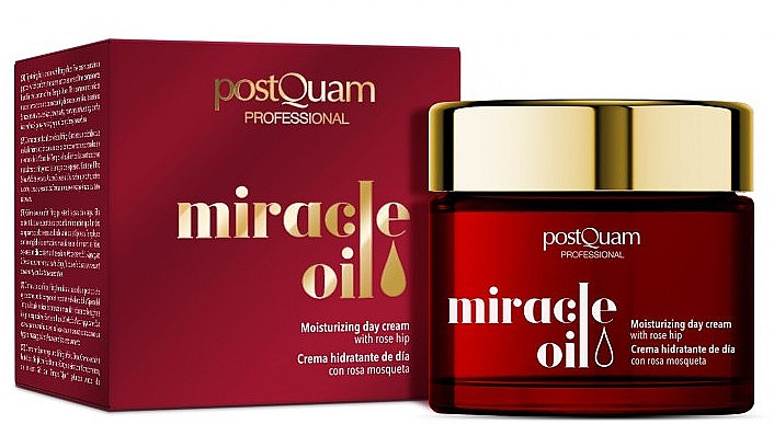 Krem do twarzy na dzień z efektem liftingu - PostQuam Miracle Oil Moisturizing Day Cream — Zdjęcie N1