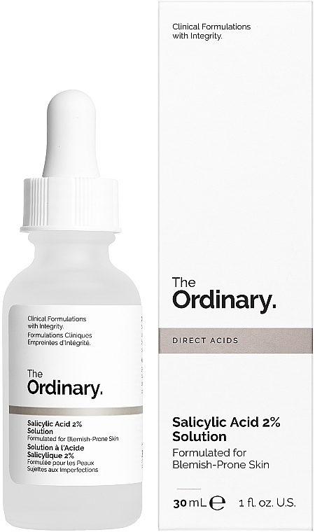 Serum do twarzy z kwasem salicylowym - The Ordinary Salicylic Acid 2% Solution — Zdjęcie N2