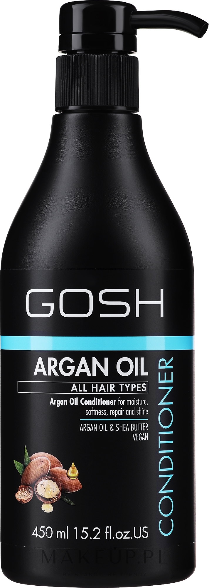 Odżywka do wszystkich rodzajów włosów Olej arganowy - Gosh Copenhagen Argan Oil Conditioner — Zdjęcie 450 ml