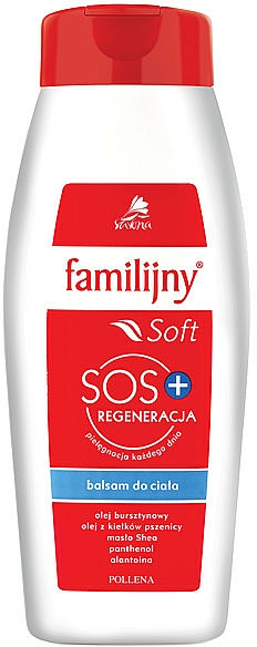 Regenerujący balsam do ciała - Pollena Savona Familijny Soft SOS Regeneration Body Lotion — Zdjęcie N1