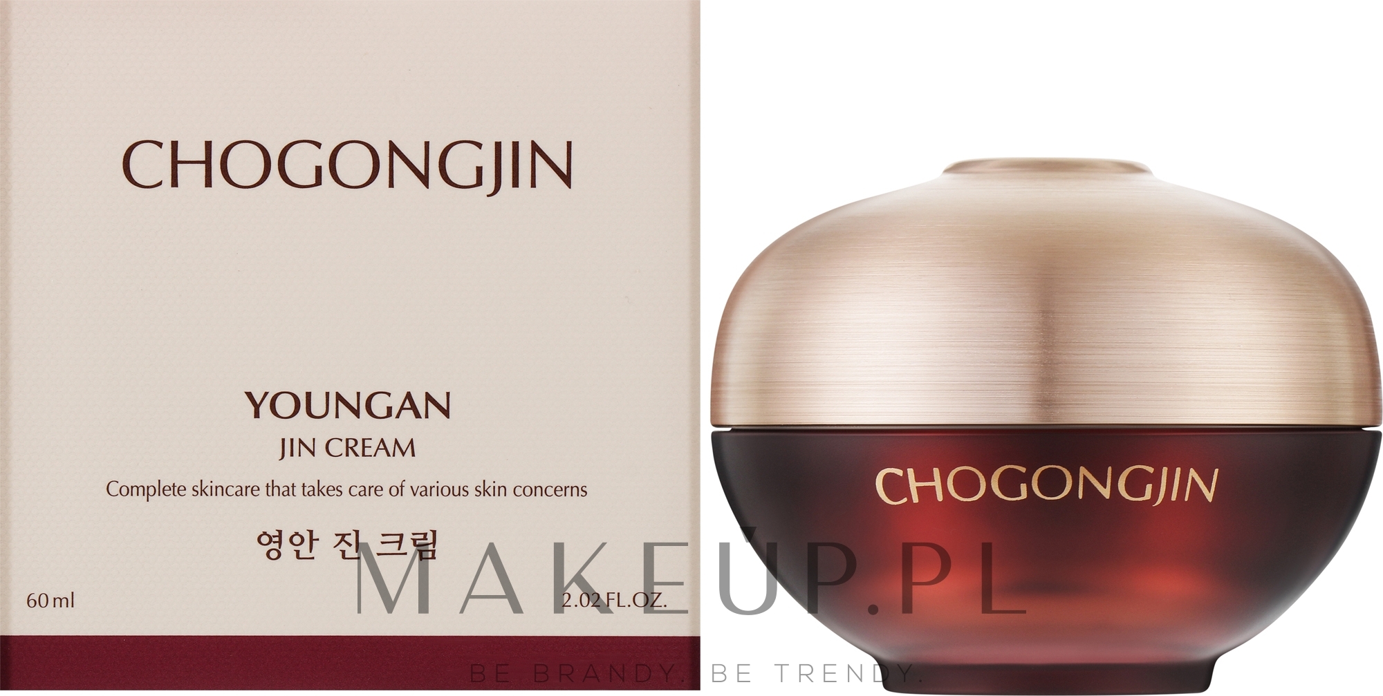 Odżywczy przeciwzmarszczkowy krem ​​liftingujący do twarzy - Missha Chogongjin Youngan Jin Cream — Zdjęcie 60 ml