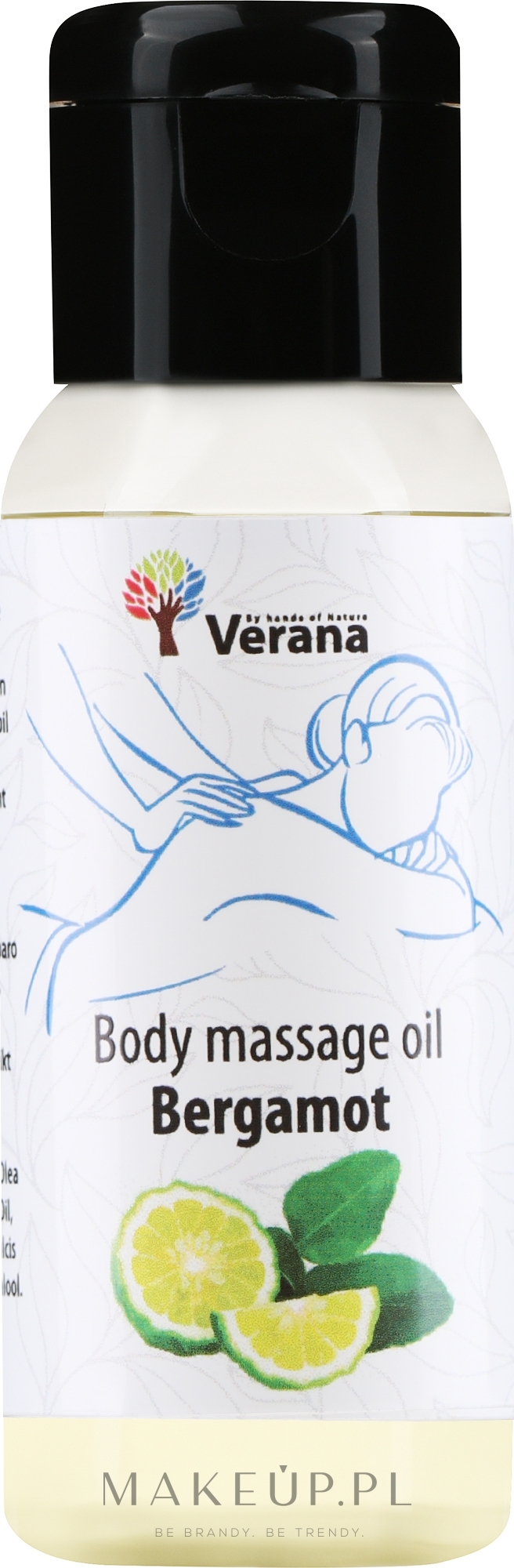 Olejek do masażu ciała Bergamot - Verana Body Massage Oil  — Zdjęcie 30 ml