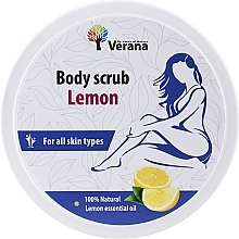 Peeling do ciała Lemon - Verana Body Scrub Lemon — Zdjęcie N1