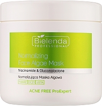 Kup Normalizująca maska algowa - Bielenda Professional Acne Free Pro Expert Normalizing Face Algae Mask 