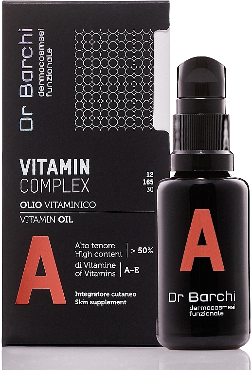 PRZECENA! Olejek witaminowy - Dr. Barchi Complex Vitamin A (Vitamin Oil) * — Zdjęcie N1