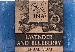 Mydło Lawenda i jagoda - Ina Essentials Lavender And Blueberry Herbal Soap — Zdjęcie N1