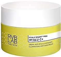 Kup Rozświetlający krem do twarzy o działaniu przeciwstarzeniowym - RVB LAB Hyalu C+ Illuminating Anti-Age Cream