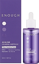 Kojące serum do twarzy z azulenem - Enough Azulene Calming Ampoule — Zdjęcie N2