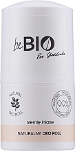Kup Dezodorant w kulce Siemię lniane - BeBio Natural Linseed Deodorant Roll-On