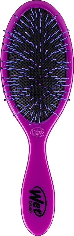 Szczotka do włosów grubych - Wet Brush Custum Care Detangler Fot Thik Hair Purple — Zdjęcie N1