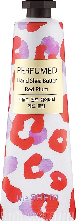 Perfumowany krem do rąk Czerwona śliwka - The Saem Perfumed Red Plum Hand Shea Butter