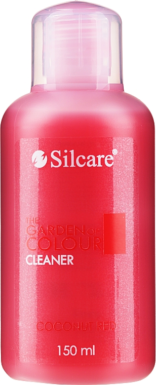 Odtłuszczacz do paznokci - Silcare The Garden of Colour Cleaner Coconut Red — Zdjęcie N3