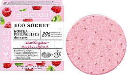 Kup Nawilżająco-oczyszczająca kostka peelingująca do twarzy - Bielenda Eco Sorbet Moisturizing & Cleansing Face Peeling Bar