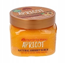 Naturalny peeling Morela - Wokali Natural Sherbet Scrub Apricot — Zdjęcie N1