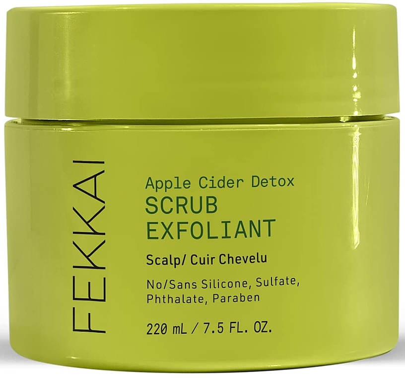 Peeling do skóry głowy z octem jabłkowym - Fekkai Apple Cider Detox Exfoliating Scrub — Zdjęcie N1