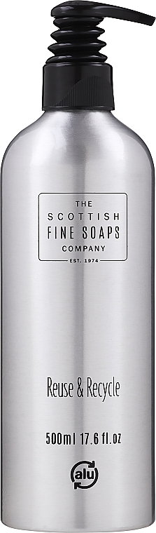 Aluminiowy dozownik do mydła w płynie - The Scottish Fine Soaps Refill Bottle — Zdjęcie N1