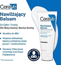 Nawilżający balsam - CeraVe Moisturising Cream — Zdjęcie N3