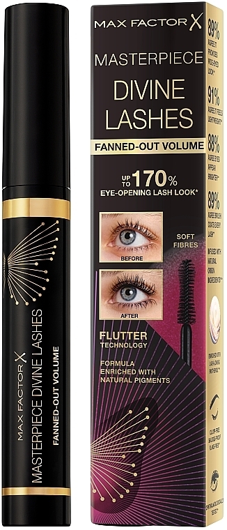 Tusz do rzęs - Max Factor Masterpiece Divine Lashes Volumising Mascara — Zdjęcie N2