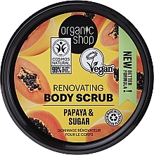 Kup Scrub do ciała Papaja i cukier - Organic Shop Papaya & Sugar Body Scrub