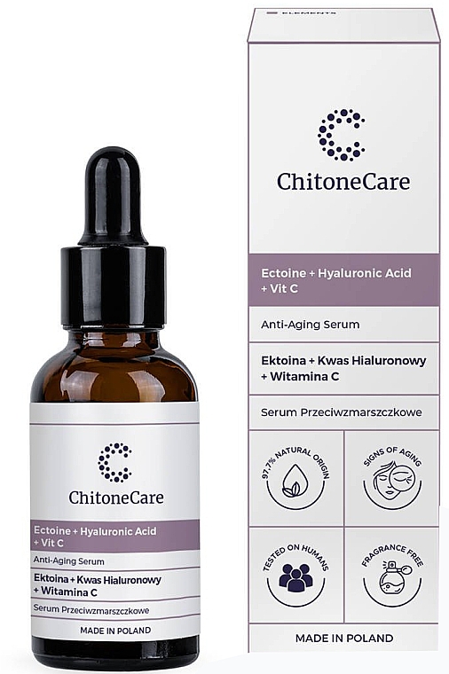 Serum przeciwzmarszczkowe - Chitone Care Elements Anti-Aging Serum — Zdjęcie N1