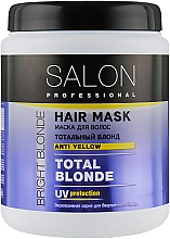 Maska do włosów Totalna blondynka - Salon Professional Hair Mask Anti Yellow Total Blonde — Zdjęcie N3