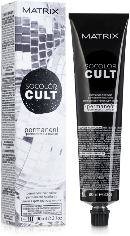 Trwała farba do koloryzacji włosów - Matrix Socolor Cult Permanent Haircolor — Zdjęcie N1