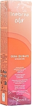 Kup PRZECENA! Krem koloryzujący do włosów z olejem lnianym i aloesem - Inebrya Color Hair Colouring Cream *