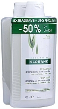 Kup Prostujący szampon termoochronny do włosów - Klorane Extra Gentle Oat Milk Shampoo