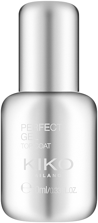 Top coat do paznokci z efektem żelowym - Kiko Milano Perfect Gel Top Coat — Zdjęcie N1