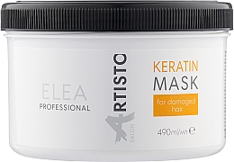 Kup Maska restrukturyzująca włosy - Elea Professional Artisto Salon Keratin Mask For Damaged Hair