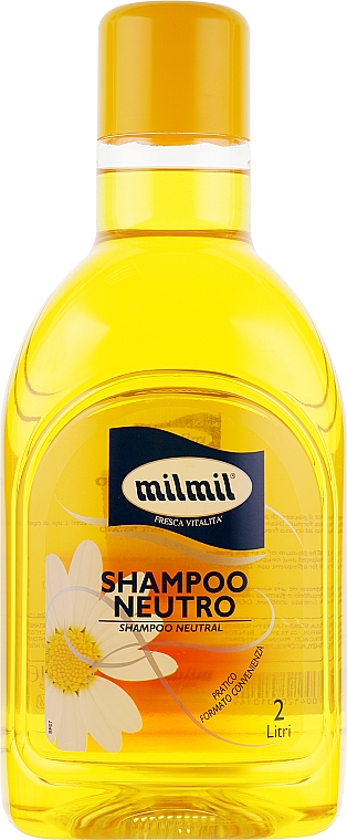 Neutralny szampon do włosów - Mil Mil — Zdjęcie N1